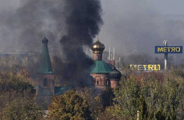 Хроника событий в Донецке за 15.10.14