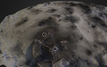 3D-карта разрушений аэропорта Донецка