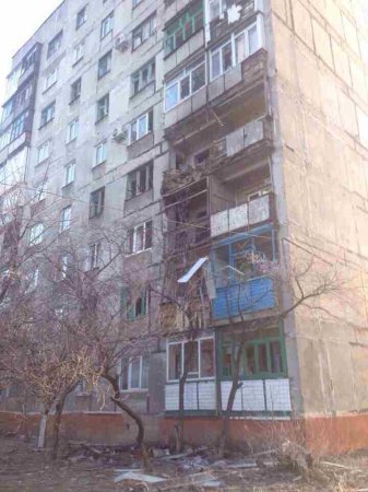 Фото разрушений Горловки февраль 2015