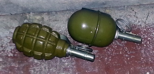 В Горловке полиция обнаружила у мужчины две гранаты