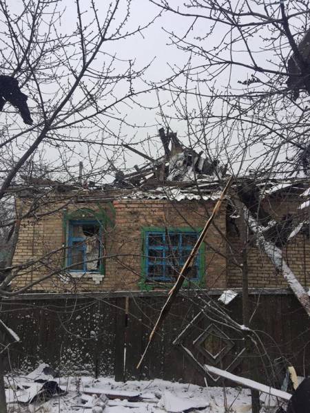 Сводка разрушений Донбасса за 03.12.2016