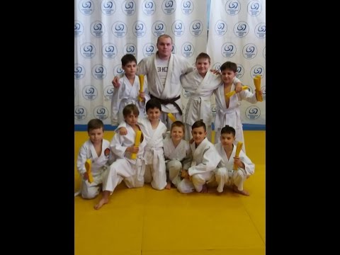 Соревнования по дзюдо среди детей в Донецке