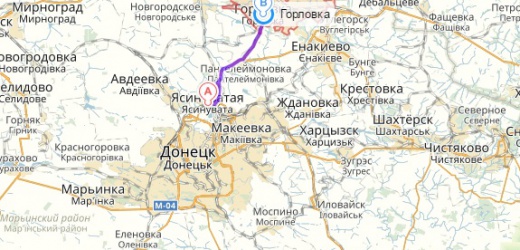 Трасса Горловка-Ясиноватая открыта, - Приходько