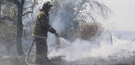 Более 150 пожаров произошло в Донецке за неделю