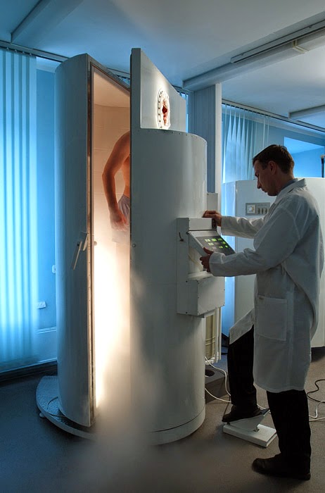 Медицинские процедуры: криосауна