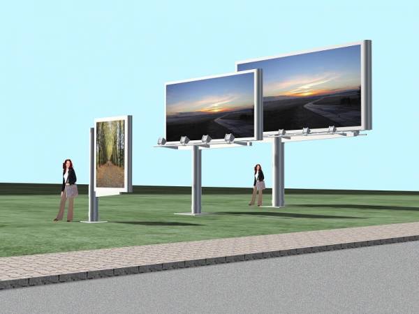 Билборд - виды и преимущества.