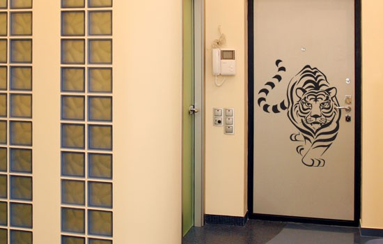 Декорированные входные двери