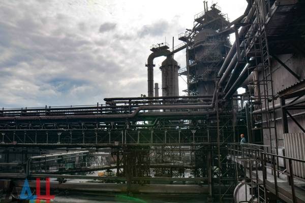 Последствия аварии на Енакиевском металлургическом заводе полностью ликвидированы