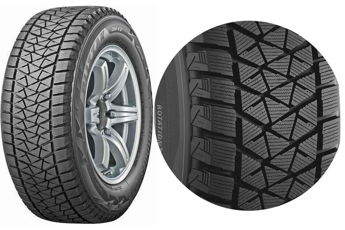 Преимущества фрикционных шин Bridgestone Blizzak DM-V2. Почему их выбирают владельцы внедорожников и кроссоверов