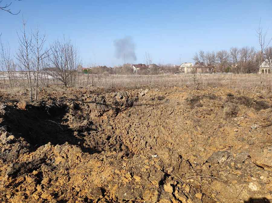 Сводка разрушений Донбасса за 25.03.2022