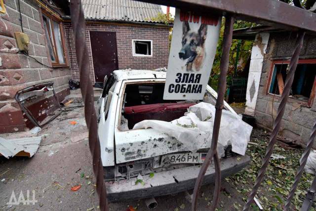 Хроника событий на Донбассе за 23.10.2022