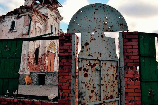 Храмы, пострадавшие во время войны на Донбассе