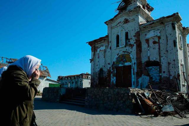 Храмы, пострадавшие во время войны на Донбассе