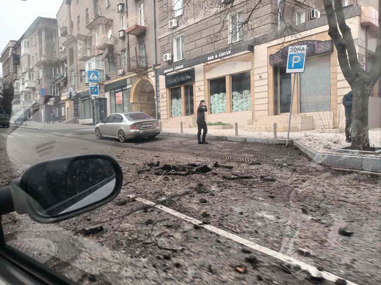 Обстрел Ворошиловского района Донецка 07.04.2023