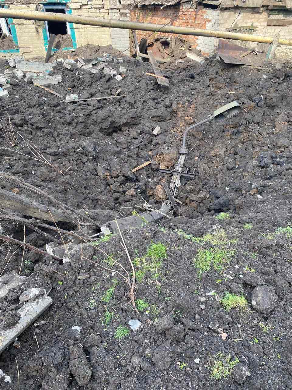 Обстрел Ясиноватой 08.04.2023