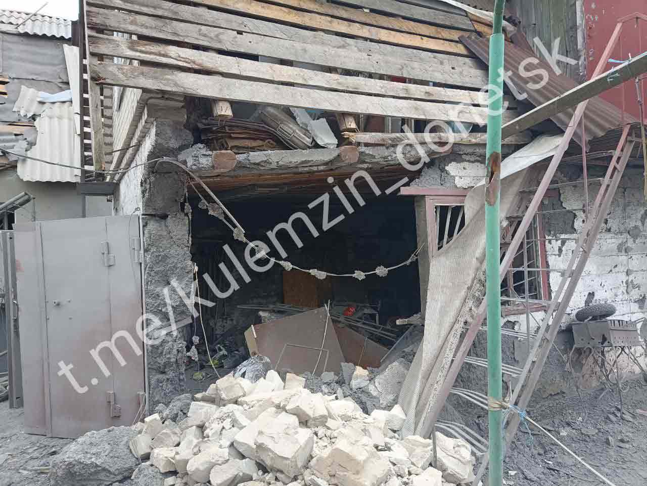 Обстрел Куйбышевского, Петровского района Донецка и Горловки (15.04.2023)