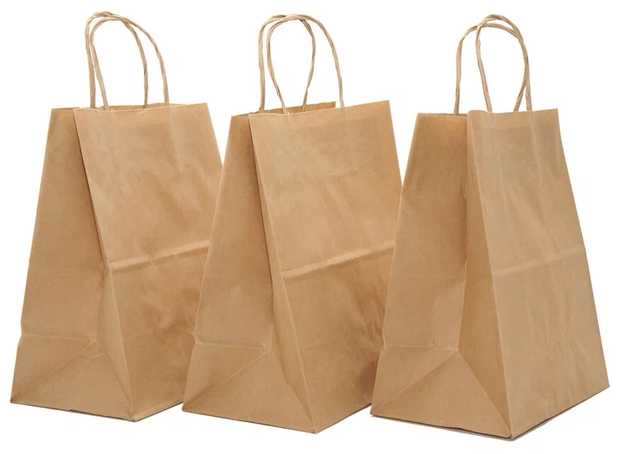 Производство крафт-пакетов с ручками