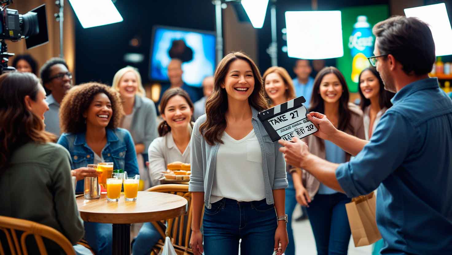 Массовка в рекламе: как попасть, сколько платят, советы для новичков