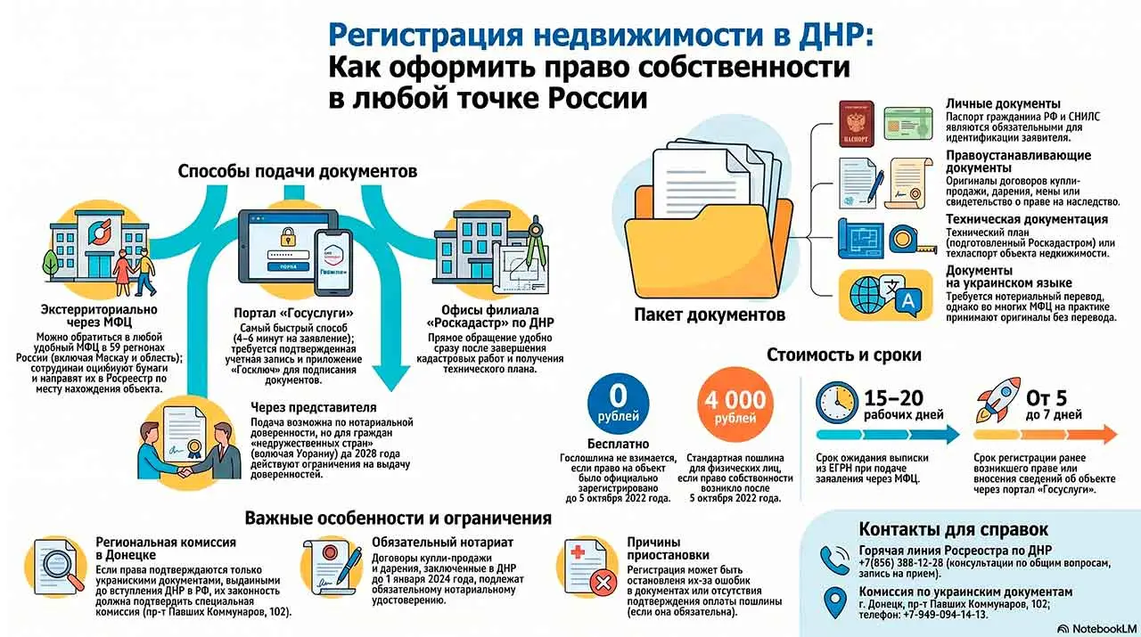 Как зарегистрировать дом в ДНР